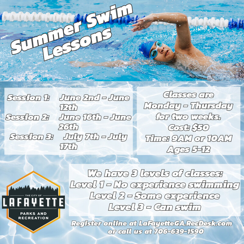 City of LaFayette Parks and Rec Now Enrolling: Group Swim Lessons for Kids Ages 5–12!