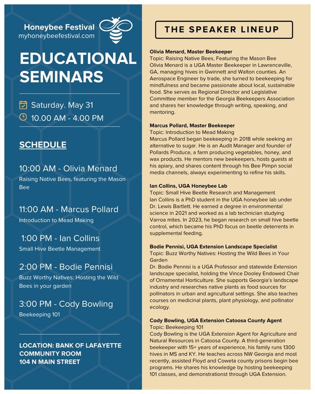 LaFayette’s Honeybee Festival Buzzes with Learning Opportunities