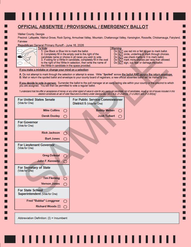 GOP Sample