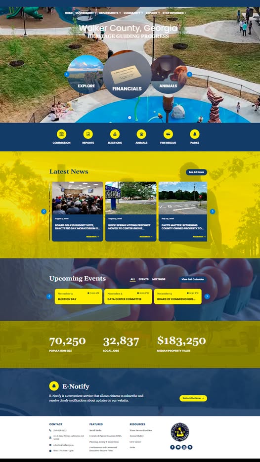 new webpage